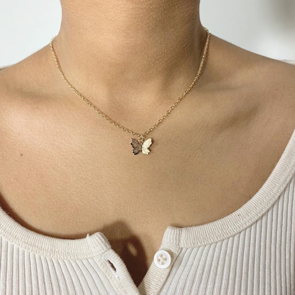 Angel 2pcs gold necklace - Image 2